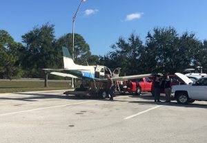 Pilot makes emergency landing in Vero Beach.