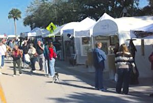 Sebastian Rvier Fine Art and Music Festival gets underway at Riverview Park.