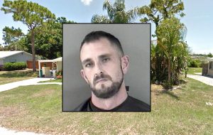 Man arrested for domestic violence in Vero Beach.