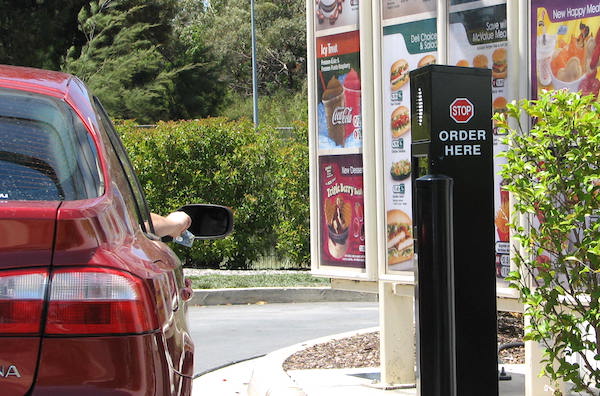 Vero Beach customers at McDonald's has drinks thrown on them in drive-thru.