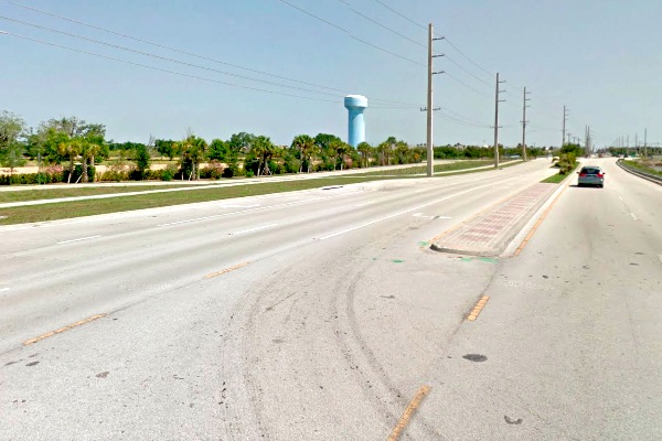 Vero Beach motorist runs over young child.