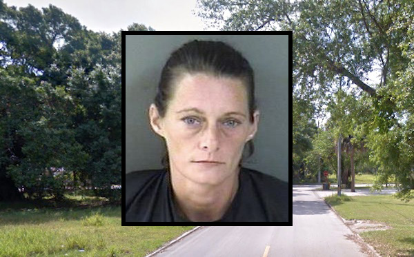 Woman rams husband's truck into tree in Vero Beach.