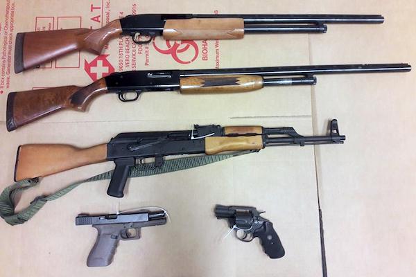 Sebastian Police recover stolen guns.