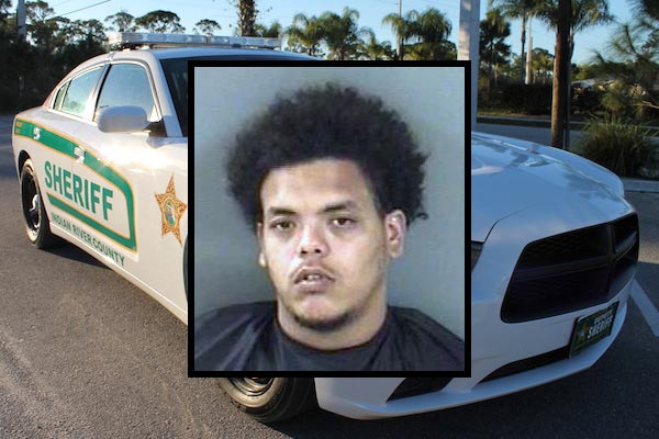 Man flags down police for a ride home in Vero Beach.