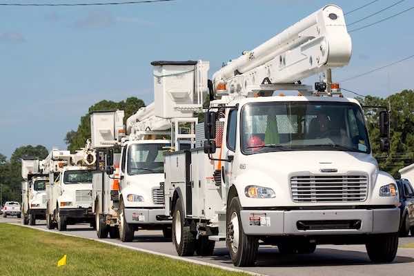 FPL says all of Sebastian, Fellsmere, and Vero Beach will have power restored in Indian River County by late Sunday.