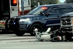 Sebastian motorcyclist dies after hitting truck.