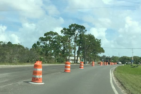 Indian River County still working on CR-512 in Sebastian.