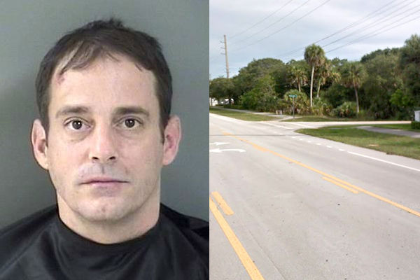 A man in Vero Beach was arrested after he tried to jump on multiple moving vehicles on A1A.