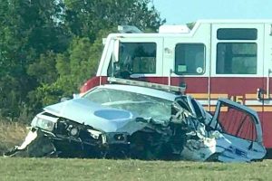 Sebastian Police cruiser crashed on CR-512.