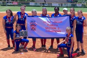 Sebastian Majors Softball All-Stars Team