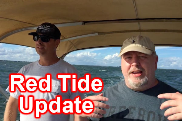 Red Tide update for Sebastian and Vero Beach, Florida.