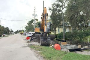 Repaving project to finish soon along Indian River Drive in Sebastian, Florida.