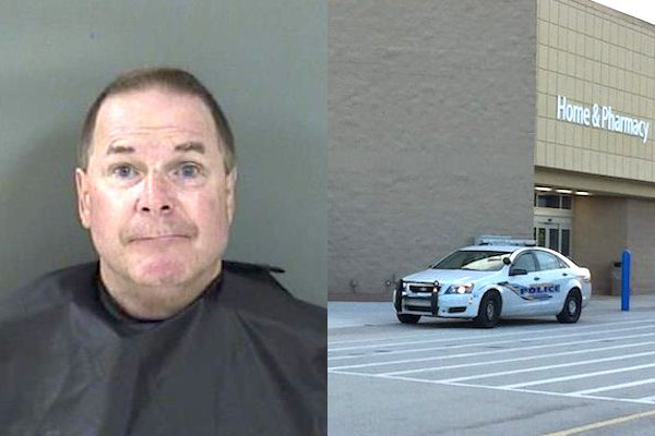 A man purchased and drank a pint of vodka at Walmart in Sebastian, Florida.