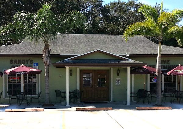 Two free entrees by Sebastian Daily and Sandy's Grille in Sebastian, Florida.