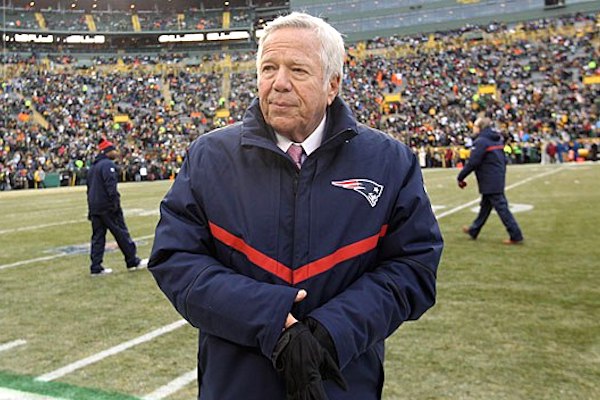 Robert Kraft, owner of the New England Patriots football team, is accused of soliciting a prostitute on at least two separate occasions at a massage parlor. (Photo: CBS)