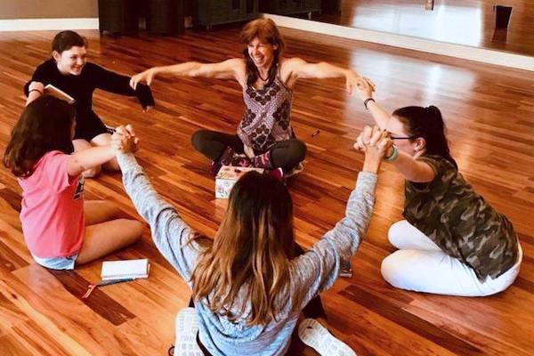 Debby McManus at The Living Healthy Studio in Sebastian, Florida.