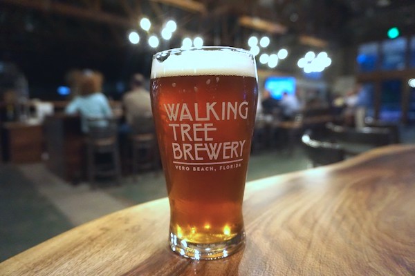 Mangroves and Malts at Walking Tree Brewery in Vero Beach, Florida.