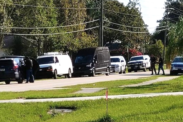 Drug bust on Englar Drive in Sebastian, Florida.