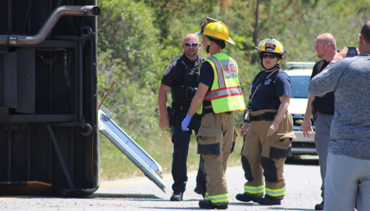 School bus accident in Sebastian