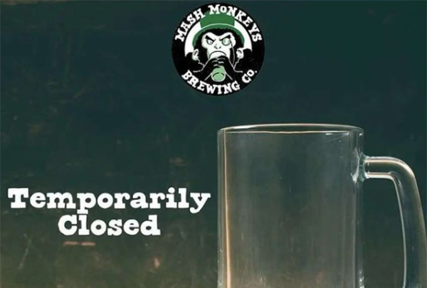 Mash Monkeys Closes Temporarily