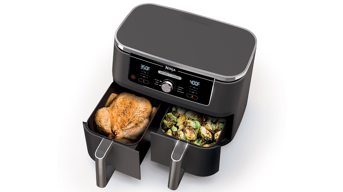 Ninja Foodi 6-in-1 10-qt. XL 2-Basket Air Fryer