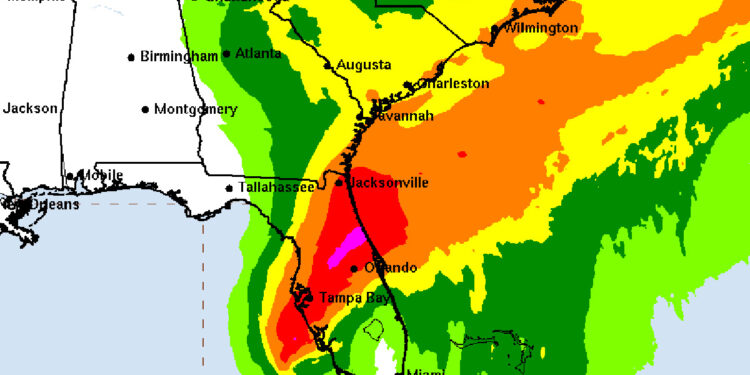 Project rain amount