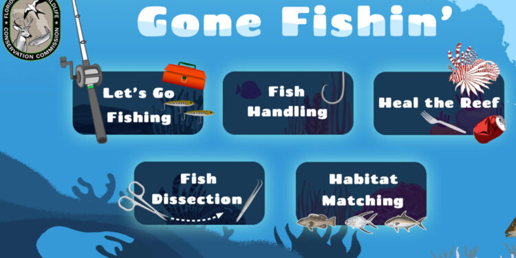 FWC partners with Pubbly for Gone Fishin' interactive games.