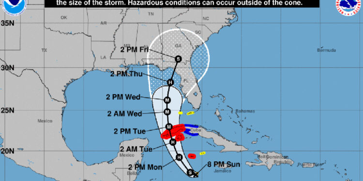 Tropical Storm Ian (NOAA)