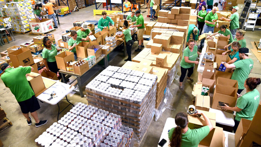 Food distribution center / Treasure Coast Food Bank