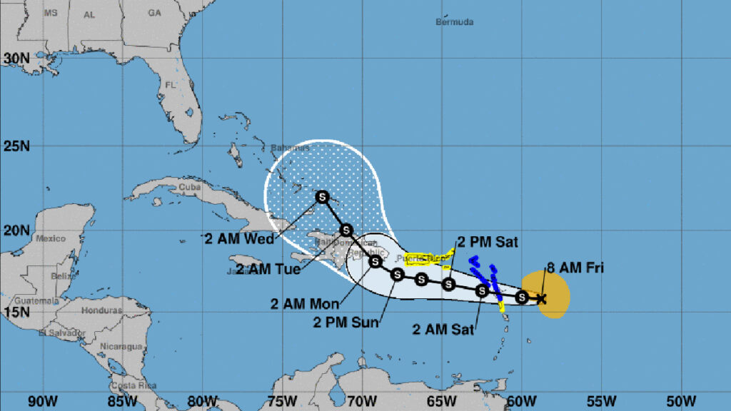 Tropical Storm Fiona