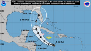 Tropical Storm Ian (NOAA)