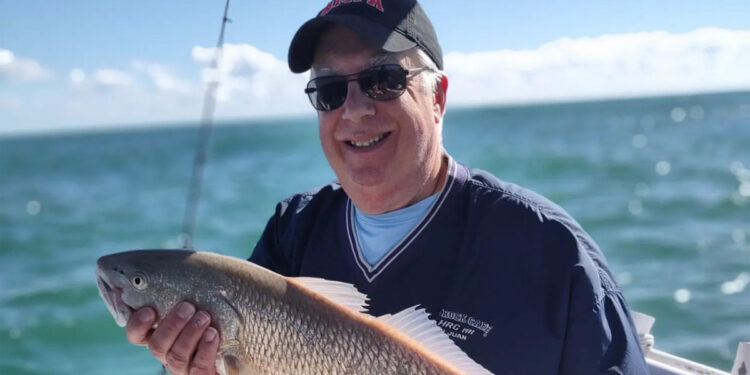 Redfish caught during Whatever Turns U On Fishing Charter.