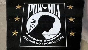 Partial image of new American POW-MIA Monument Coming Soon.