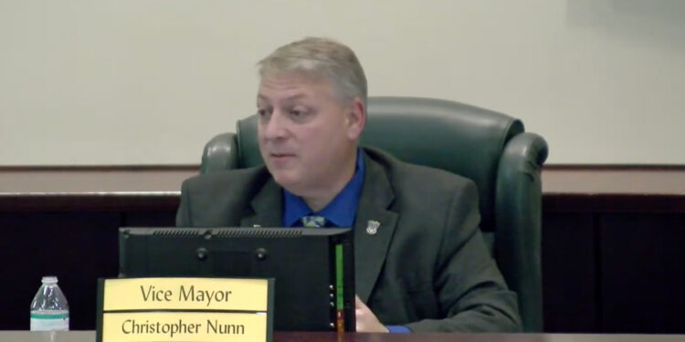 Sebastian Vice Mayor Chris Nunn