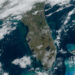 Current weather satellite over Florida (NOAA)