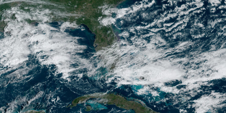 Florida satellite image (NOAA)