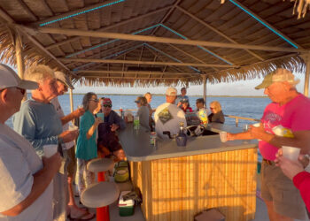 Tiki Bar Boat in Grant, Florida