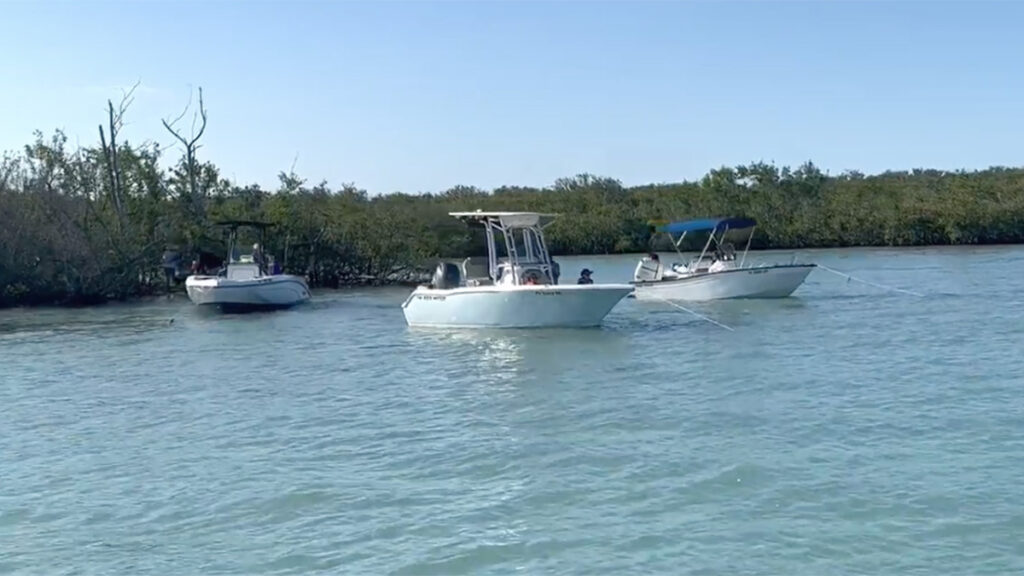 Boats out on Memorial Day