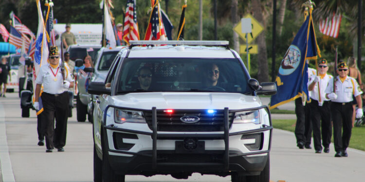 Fourth of July Parade in Sebastian, Florida.