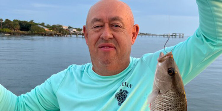 Captain Mark Martin (retired) went fishing with a friend last week near the Sebastian Inlet