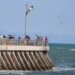 Fishing at the Sebastian Inlet North Jetty