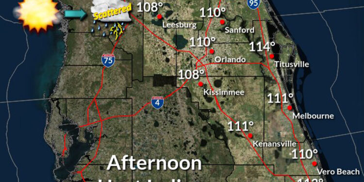 Heat Wave in Sebastian, FL