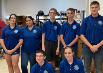 SRHS NJROTC Cadets at the Roseland Methodist Church Thrift Sale Event