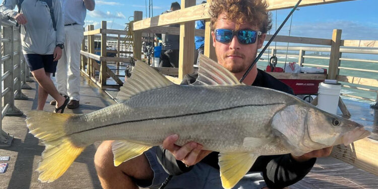 Logan Bergamo, a seasoned angler, first cast his line at Sebastian Inlet at age 14.