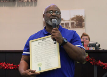 Sebastian River High School Football Coach Tyrone Perry