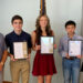 (Pictured left to right) Adam Preuss, Sebastian Exchange Club Student Coordinator, Zacary Cavill, Mia Harrell, Johnathan Phan and Isabelle Acosta