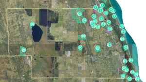 Environmental Conservation Map in Indian River County