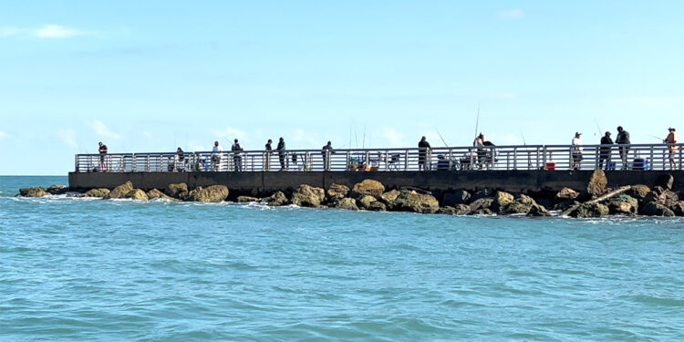 South Jetty at the Sebastian Inlet