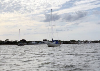 Indian River Lagoon in Sebastian, Florida