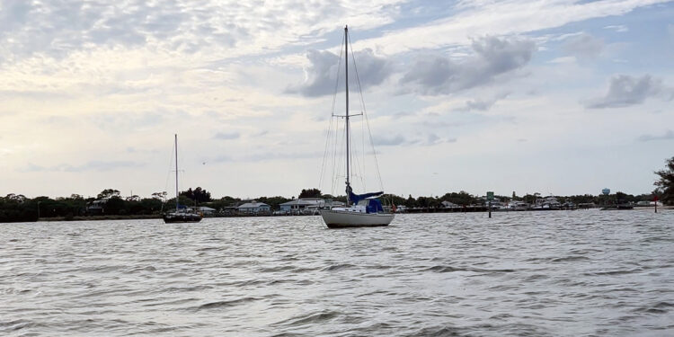 Indian River Lagoon in Sebastian, Florida